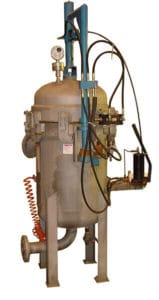 Multi-round bag filter housing designed for high-flow liquid filtration in industrial applications