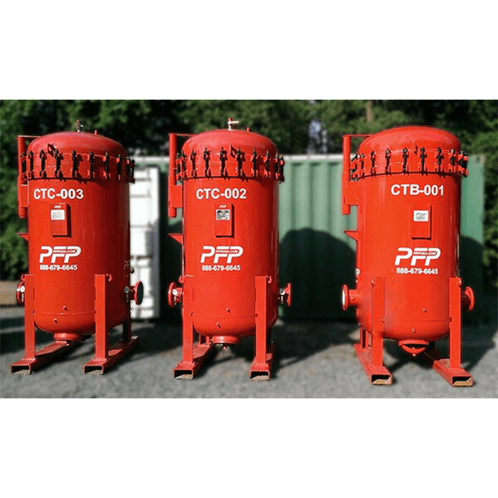 clay treater vessels