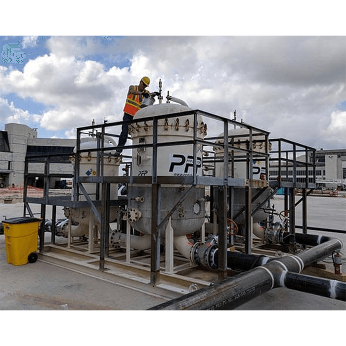 fuel flushing filter