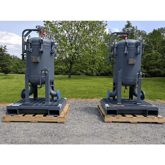 liquid bag filter vessel