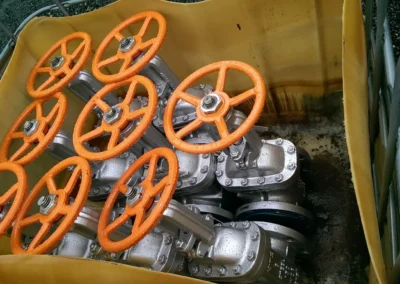 Gate valves available as part of accessory package for Precision Filtration Products rental filtration systems