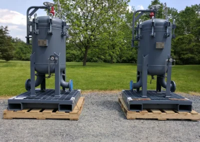 Two Liquid Bag Filter Vessels, available for Rent.