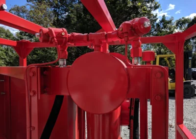 Vacuum Dehydrator, top view, outdoors