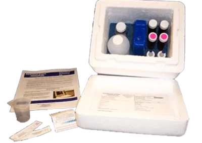 Water test kit for detecting contamination and measuring quality in industrial or fuel storage systems