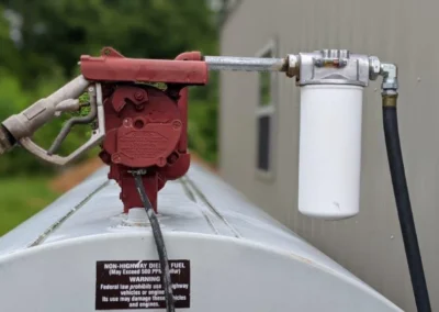 Fuel Storage Tank Cartridge Filter with Spin-on Filter Element