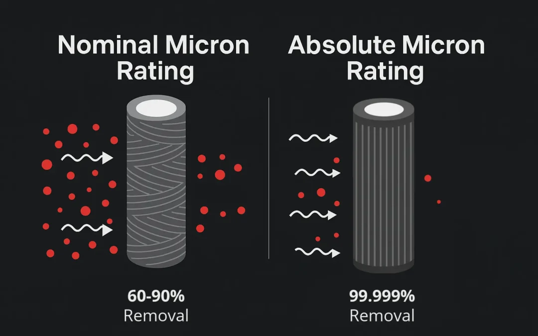 Nominal vs. Absolute Micron Rating – What’s the Difference?