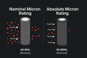 Nominal vs. Absolute Micron Ratings
