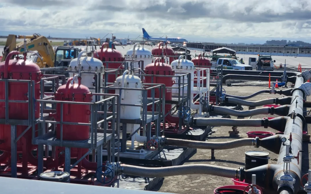 Jet Fuel Flushing for Airports and Industrial Facilities