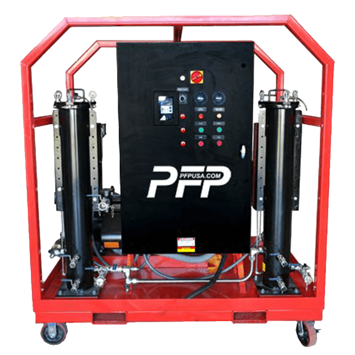 High velocity flushing skids for lube oil flushing High velocity flushing skids for lube oil flushing