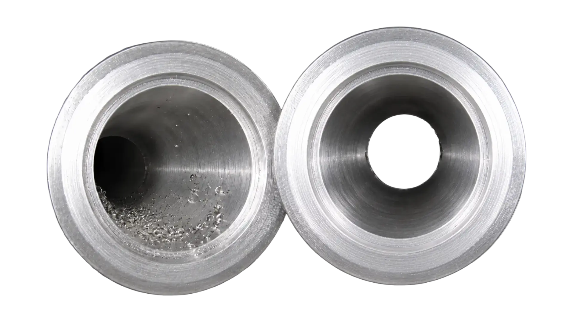 Pre-Commission Flushing Services Before and After Pre-Commission Flushing Services Before and After