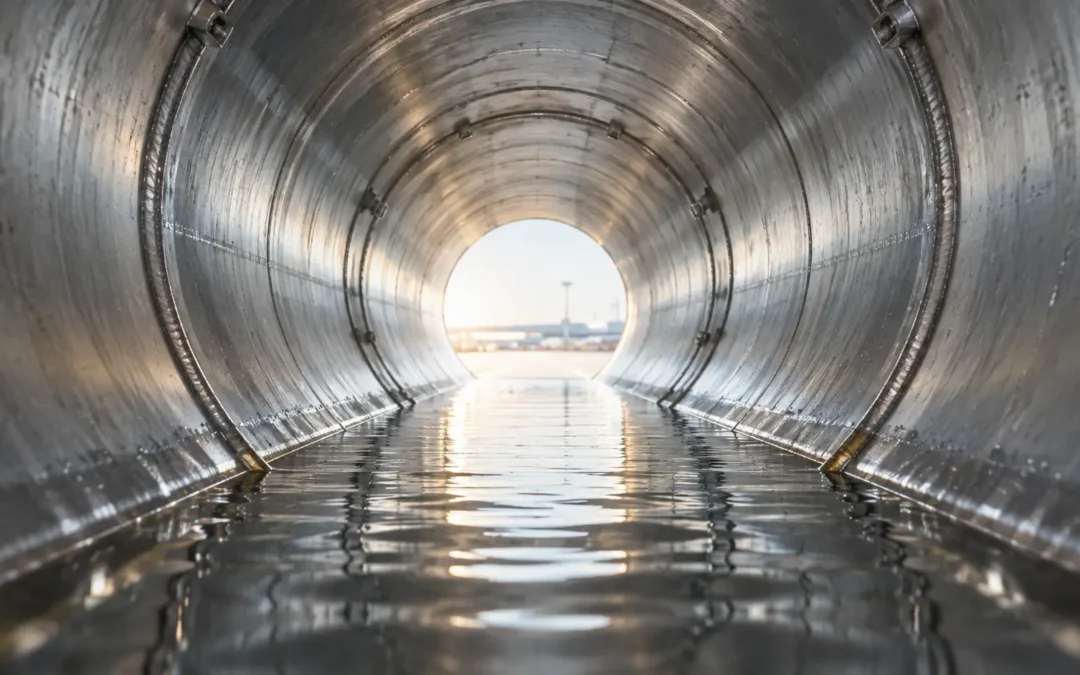 Residual Water After Hydrostatic Testing of Airport Hydrant Systems